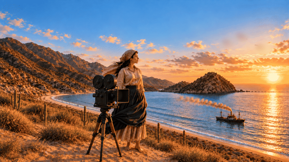 Imagen animada del Festival de Cine Todos Santos